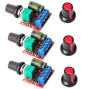 ミニDCモーターPWMスピードコントローラDC 5V-35V 5Aスピード調節可能スイッチモジュール6V 12V 24VレギュレータLEDインジケータ付き - Product Image 2