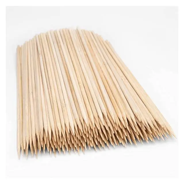 Pinchos de bambú para barbacoa, brochetas de bambú de alta calidad, precio barato de VIETNAM, venta al por mayor