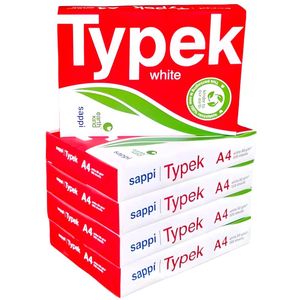 חם typeek a4 נייר עותק 80 גרם נייר קשר לבן עבור מדפסות רב תכליתיות