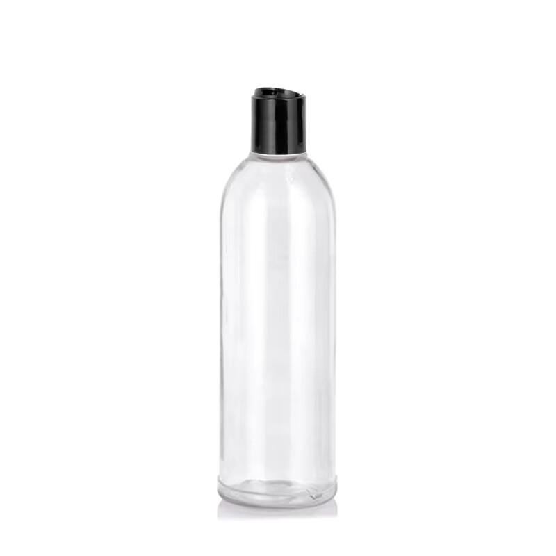 bottle with disc top cap
