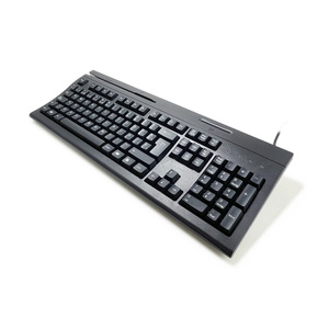 Teclado POS mecánico Kailh Switch con lector de tarjetas inteligentes MSR integrado y lector de tarjetas inteligentes SCR Teclados de alta tecnología - Product Image 1