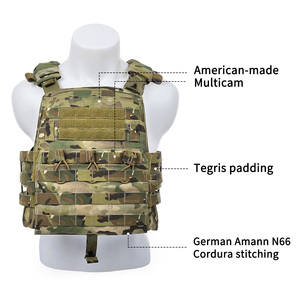 PTG Ngoài Trời Nylon AVS Nhanh Chóng Phát Hành Chiến Thuật Mỹ-Made Multicam Vải Vest Tấm Tàu Sân Bay Vest - Product Image 2