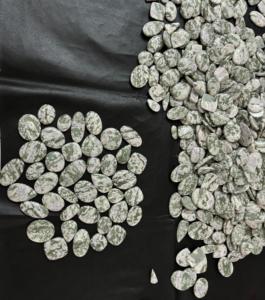 100% doğal barış yeşim Cabochon taş toptan fiyat gevşek taş kristaller çakra şifa enerji takı yapımı için - Product Image 4