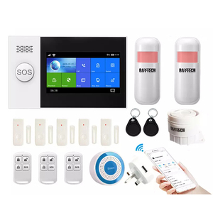 Daytech-Sistema de seguridad para el hogar, kit de sensor de control de aplicación Tuya, wifi, alarma GSM, antirrobo, fuego, humo, ventana, puerta, red PSTN - Product Image 1
