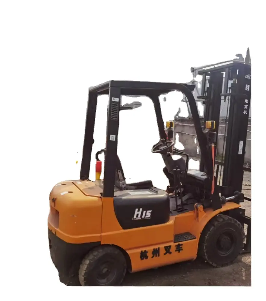 Zhejiang Forklift Truck Plataforma DE TRABAJO 2000lbs Capacidad Nissan Forklift H15 buen estado carretilla elevadora usada mini H15 para la venta