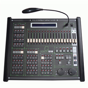 Высококачественный ручной контроллер переключателя консоли dmx 512 контроллер для сценического освещения DJ Parties - Product Image 2