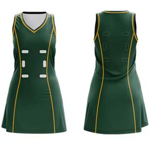 Großhandel Lieferant Sublimation Tennis Kleid Netball Uniformen für Frauen Tennis rock mit benutzer definierten Logo Tennis Uniform