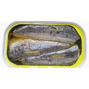 イワシ125g缶詰オイル/トマトソースシーフード植物油缶詰イワシ販売
