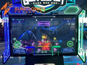Yeni varış eğlence Arcade ateş etme oyunu makinesi silah patlama 2 oyuncu sikke işletilen itfa oyunu - Product Image 4