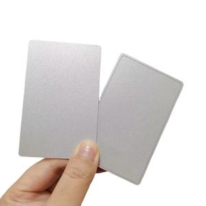 2025 новая версия Nfc металлическая визитная карточка Поддержка программирования Hf 13,56 мГц ПВХ металлическая комбинированная карта - Product Image 6