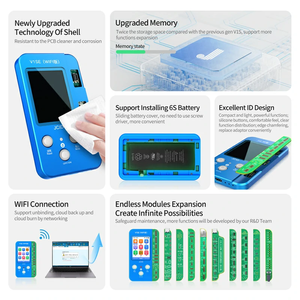 15 in1 JCID-Programmierer Komplett set JCID V1SE Wifi-Programmierer True Tone Face ID Bus-Erkennungs batterie Reparatur platinen für iPhone 7-15PM - Product Image 5