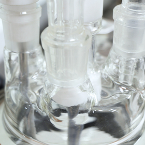 化学反応器1L 2L 3L 5L二層ガラス原子炉実験室攪拌ケトル反応ミキサータンク - Product Image 6