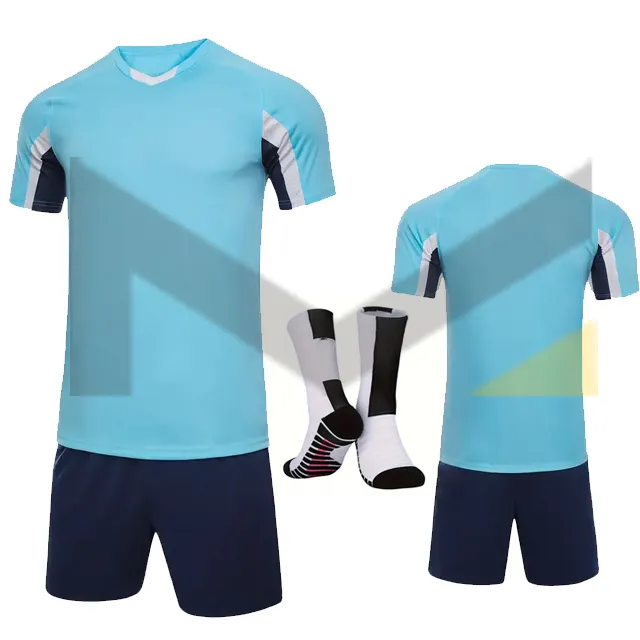 Oem Topkwaliteit Sport Voetbal Jersey Custom Voetbal Uniform Set Voetbal Jersey Custom Kit Fabrikant
