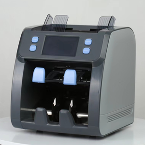 801C, clasificador de dinero con pantalla táctil de 4,3 pulgadas, contador de billetes y solución de clasificación de efectivo, máquina clasificadora de billetes de alta tecnología