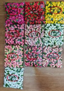 Custom Made Decorative <strong>Flowers</strong> Suitable for Use in Wedding Invitations and Wedding Colors Available in Assorted Colors