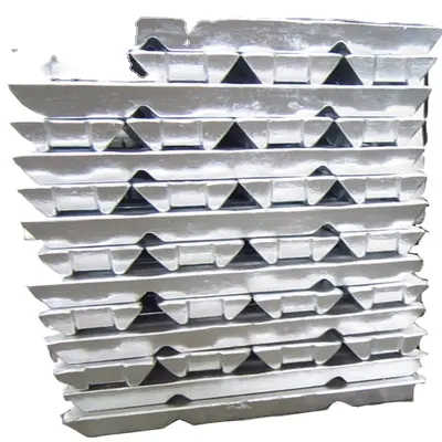 Sıcak satış Metal çinko külçe topaklar yüksek yoğunluklu 99.99% 99.999% çinko külçe