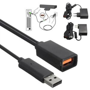 NEW EU US PLUG USB AC Adapter Power Supply with USB Charging Cable for <strong>Xbox</strong> 360 <strong>Xbox</strong> 360 Slim <strong>Kinect</strong> Sensor Game Accessories - Product Image 2