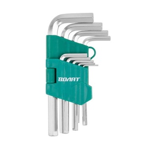 VOLAT 9 adet altıgen anahtar seti 1.5-10mm anahtarı el aletleri donanım araçları L şekli karbon çelik altıgen anahtar Allen anahtarı Set - Product Image 1