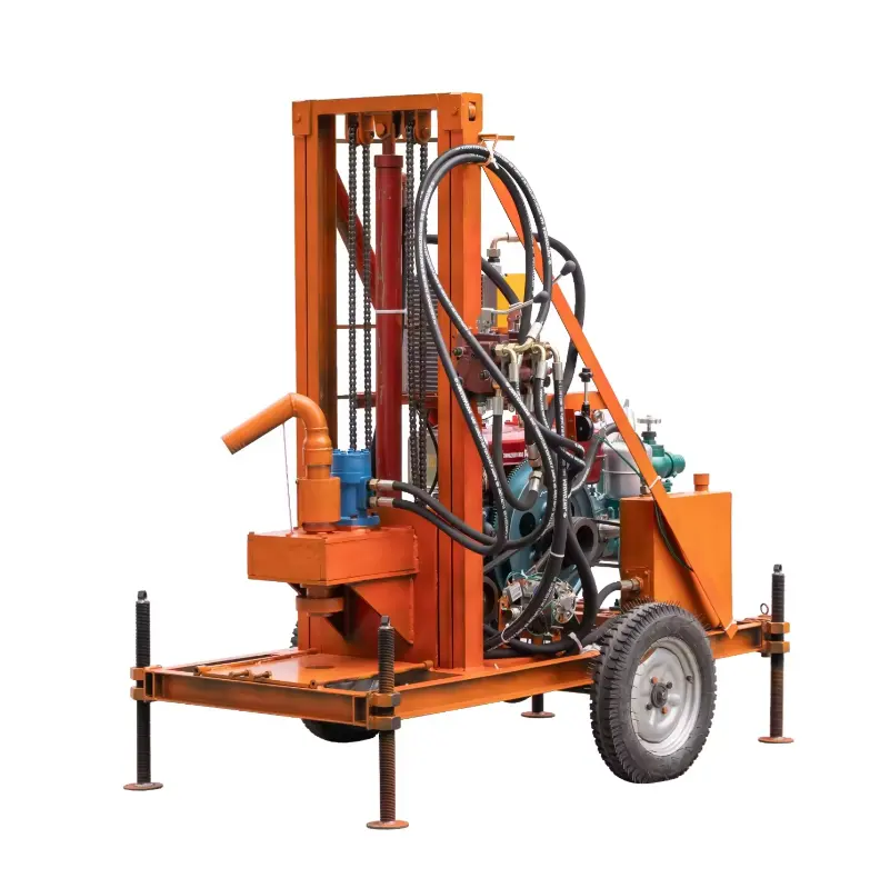 2024 best quality pneumatic drilling rig simple operation of rock soil can be drilled drilling machine