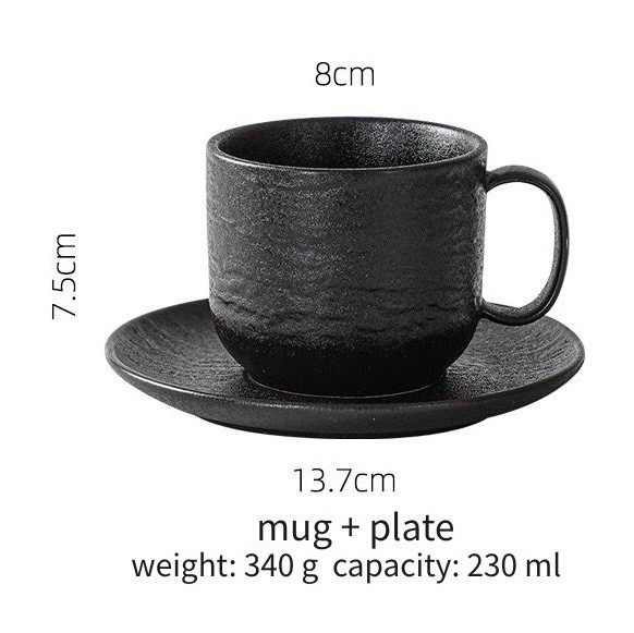 Tasse à café et soucoupe