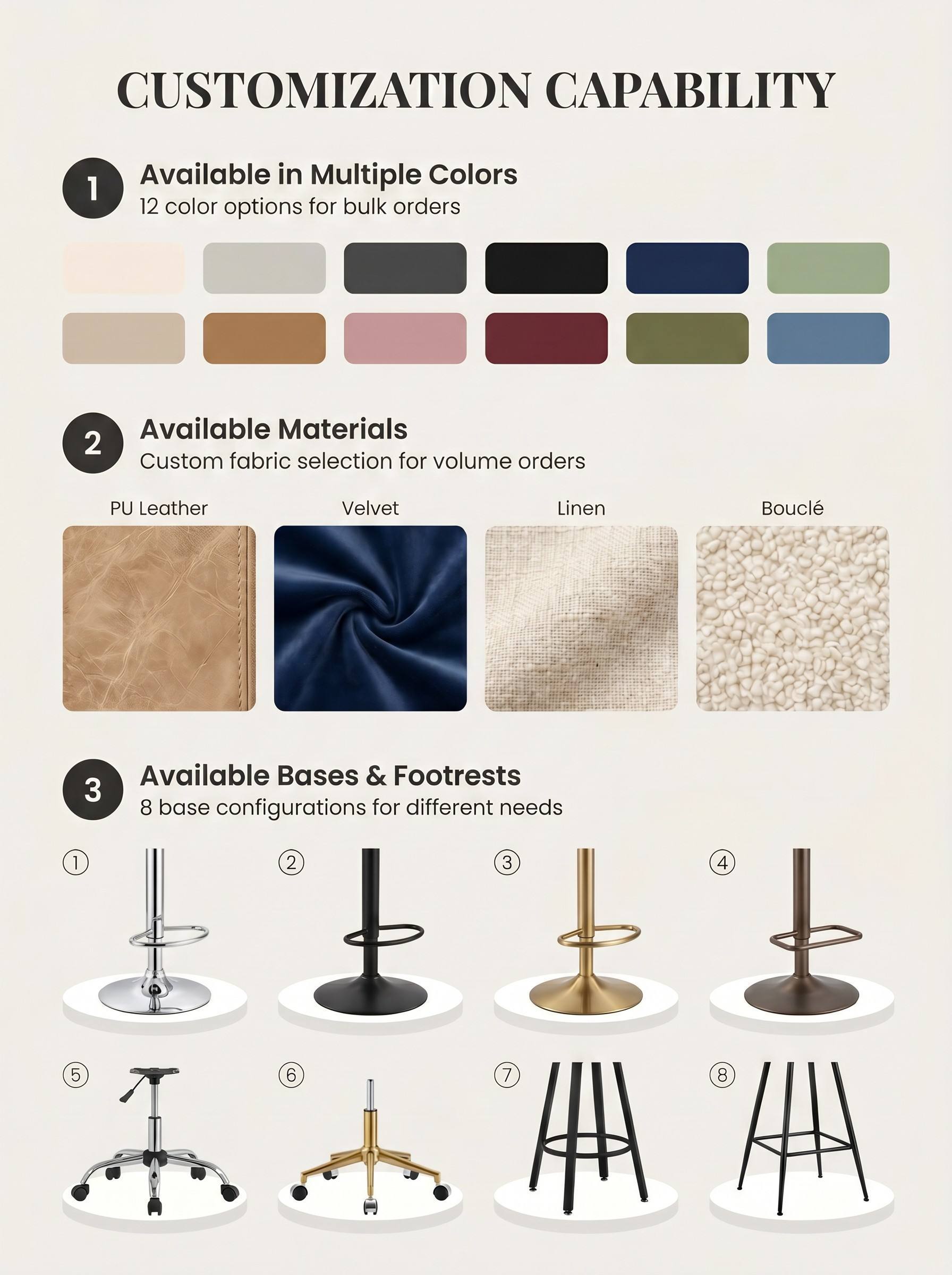 Couleurs personnalisées