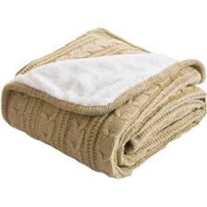Süper kabuk kenar rahat yumuşak polar jakarlı peluş kabarık kabartmalı atmak battaniye üretici tarafından hindistan'da harinternational uluslararası - Product Image 1