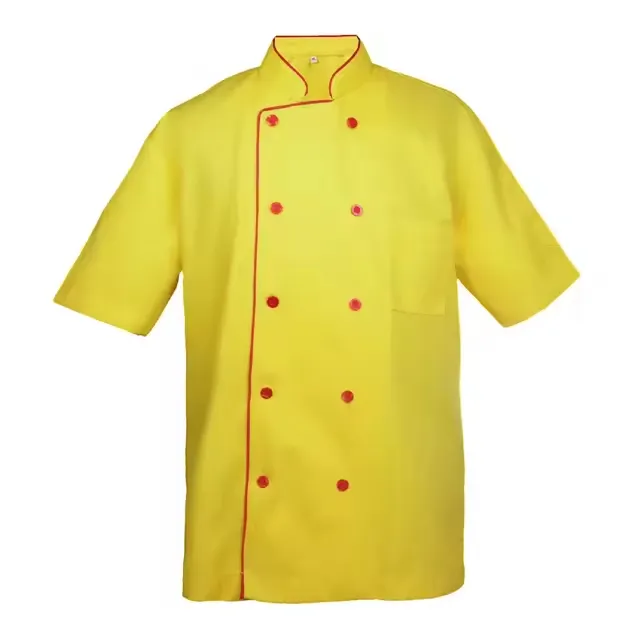 Giacca da Chef stile stile stile stile stile stile stile ristorante giacca da Chef camicia uniforme da cuoco ristorante Hotel cappotto da Chef