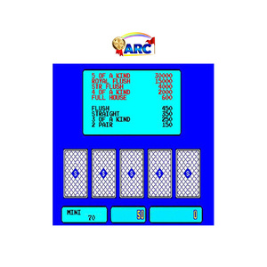 เครื่องเกมเหรียญบอร์ดขนาดเล็ก6 in 1 6X เกมหลายเกม - Product Image 6