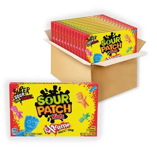 Sour Patch Kids Blue Soft Chewy Candy In 5 Unzen Taschen Himbeere