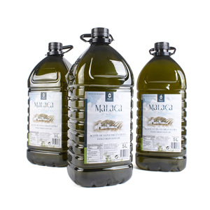 エキストラバージンオリーブオイルMalaca Vetus Coupage Hojiblanca Picualスペインから料理とドレッシング用5L 3ユニットパック
