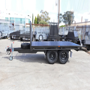 定制轻型单轴微型汽车拖车，带发光二极管灯，可供销售 - Product Image 6