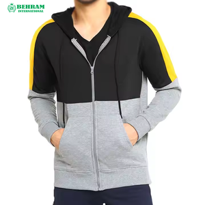 Sıcak satış <span class=keywords><strong>2025</strong></span> rahat fermuarlı kapüşonlu eşofman üstü erkek Premium pamuk artı boyutu Hoody nefes termal erkekler fermuar Hoodies OEM hizmet