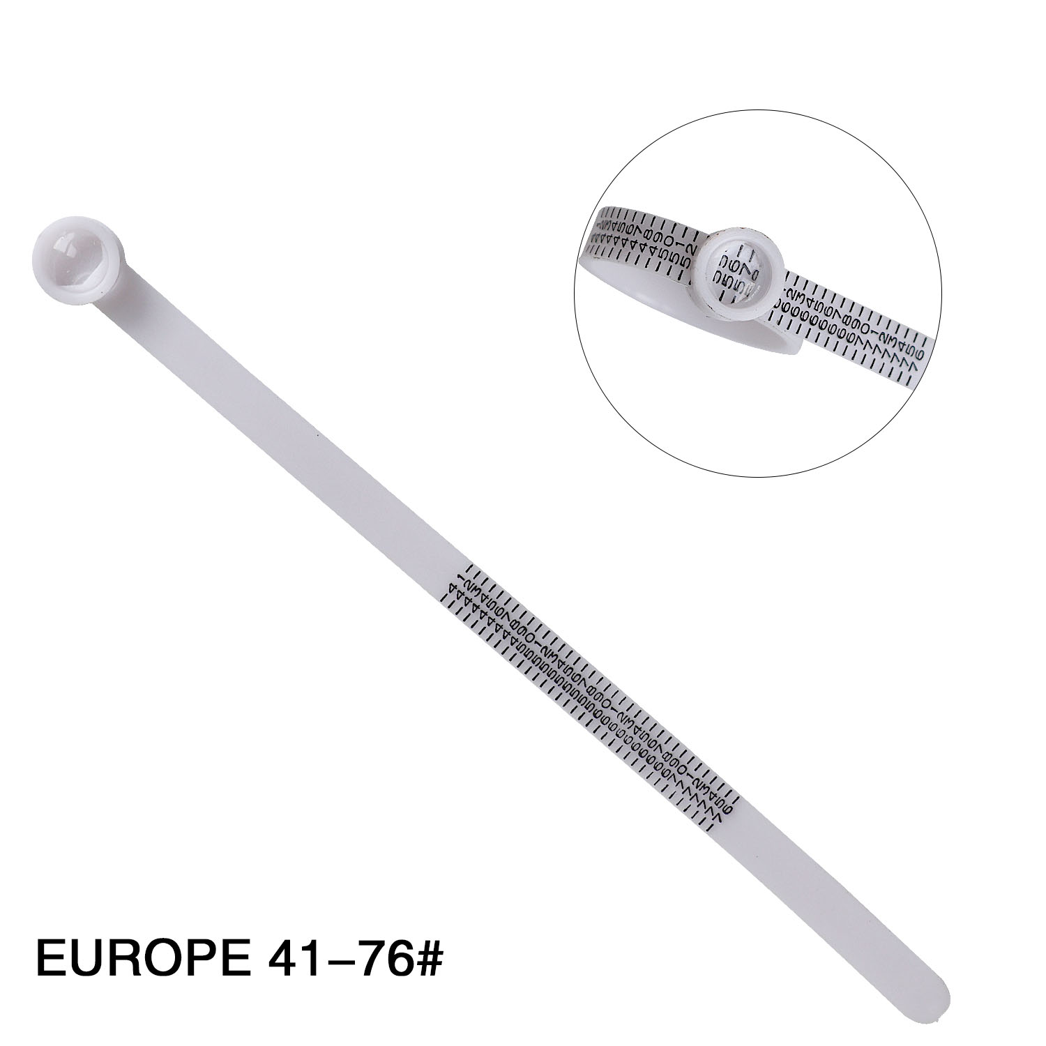 Mètre à anneaux coréen avec loupe