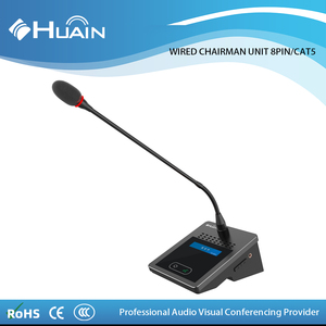 Digital Conference System Chairman Delegate Microphone Unit with Speaker - Product Image 2