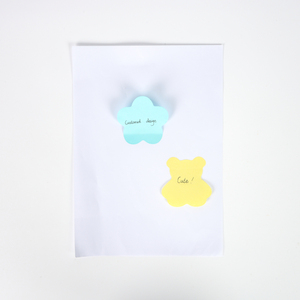 定制卡哇伊风格什锦多色自粘记事本可回收办公用便签纸礼品 - Product Image 6