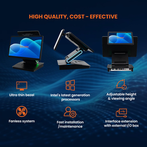 15.6" All in One <strong>POS</strong> System with PCAP Capacitive Touch Display of IP Rating 65 - Product Image 4