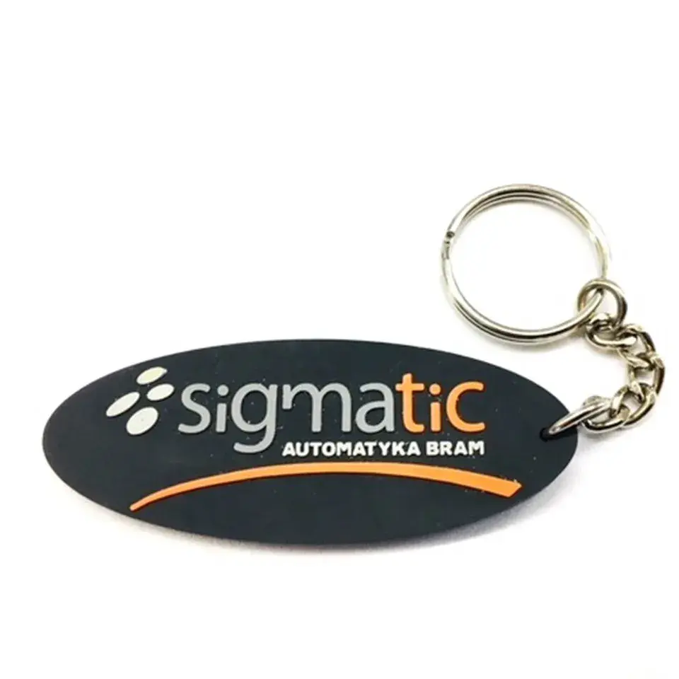 Manufacture Rubber 2D Soft Pvc Keychain,Plastic Customized Name Keychain Pvc Rubber Key Chain