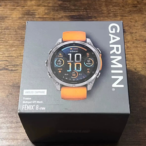 热卖Garmins-Fenix 8蓝宝石智能手表运动员全球定位系统手表-47毫米AMOLED