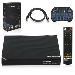 Yeni yeni yüksek kalite fabrika satış için en iyi VSeeBox <span class=keywords><strong>V3</strong></span> Pro akıllı Android 11 TV kutusu ses uzaktan kumanda ile Mini