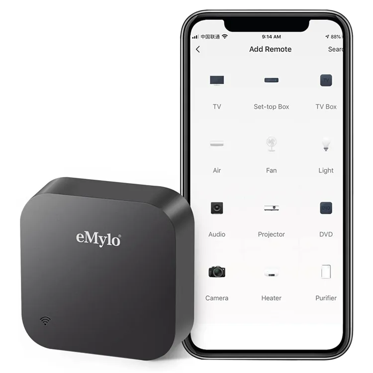 Emylo Smart Home AC Controller IR Blaster WiFi Control remoto con Smart Life/Tuya App para Género de control remoto inteligente
