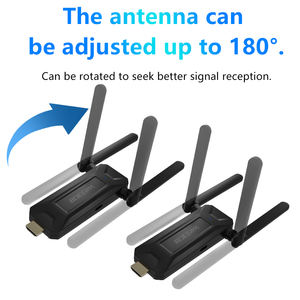 Sistema de apresentação sem fio 4K com transmissor e receptor plug and play para conferência e educação - Product Image 3