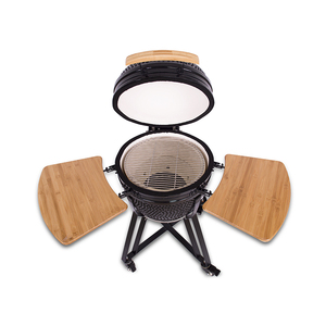 Yüksek kaliteli Kamado 23.5 inç kömür Kamado ızgara seramik barbekü - Product Image 3