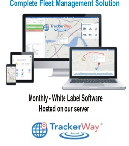 Software de seguimiento GPS en línea por TrackerWay software de seguimiento GPS basado en Web para monitorear su flota de GPS desde PC iOS Android