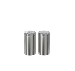 金属製スプリンクラー塩ペッパーシェーカー2個セット家庭用キッチン用品ダイニングテーブルデコサービング使用 - Product Image 5