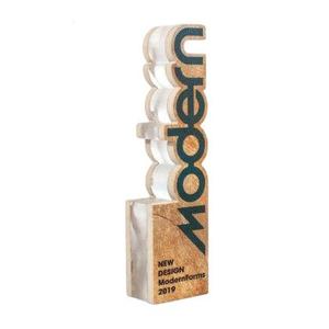 Distinguished Acrylic and Wooden Achievement Trophy Elegant <strong>Award</strong> for Recognizing Excellence and Outstanding Performance - Product Image 3