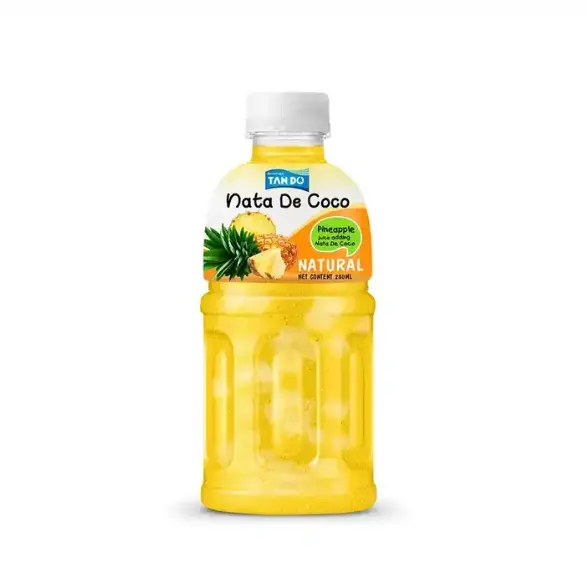 Nata De Coco Drink Bouteille PET de 280ml à saveur de fruits naturels tropicaux Le meilleur prix de gros Production OEM