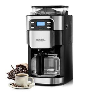 High Quality <strong>Temperature</strong> Adjust One Touch LCD Display Espresso Cappuccino Full Automatic Coffee Machine
