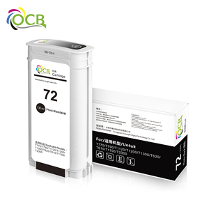 Ocbestjet 72 Mực In Tương Thích Cho <span class=keywords><strong>HP</strong></span> <span class=keywords><strong>Designjet</strong></span> 130 T1100 <span class=keywords><strong>T610</strong></span> T1110 T1120 T1200 T1300 T2300 T770 T790 T795 Máy In - Product Image 4