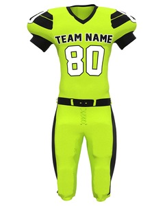 Yetişkinler için şık amerikan futbolu Jersey üniforma setleri nefes artı boyutu gençlik için giymek