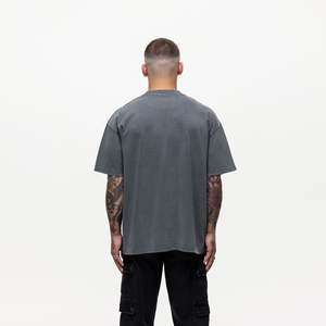 100% コットンカスタムヴィンテージ洗濯Tシャツユニセックス220-240gsmハイストリートファッションカスタムロゴパキスタン製在庫あり - Product Image 6